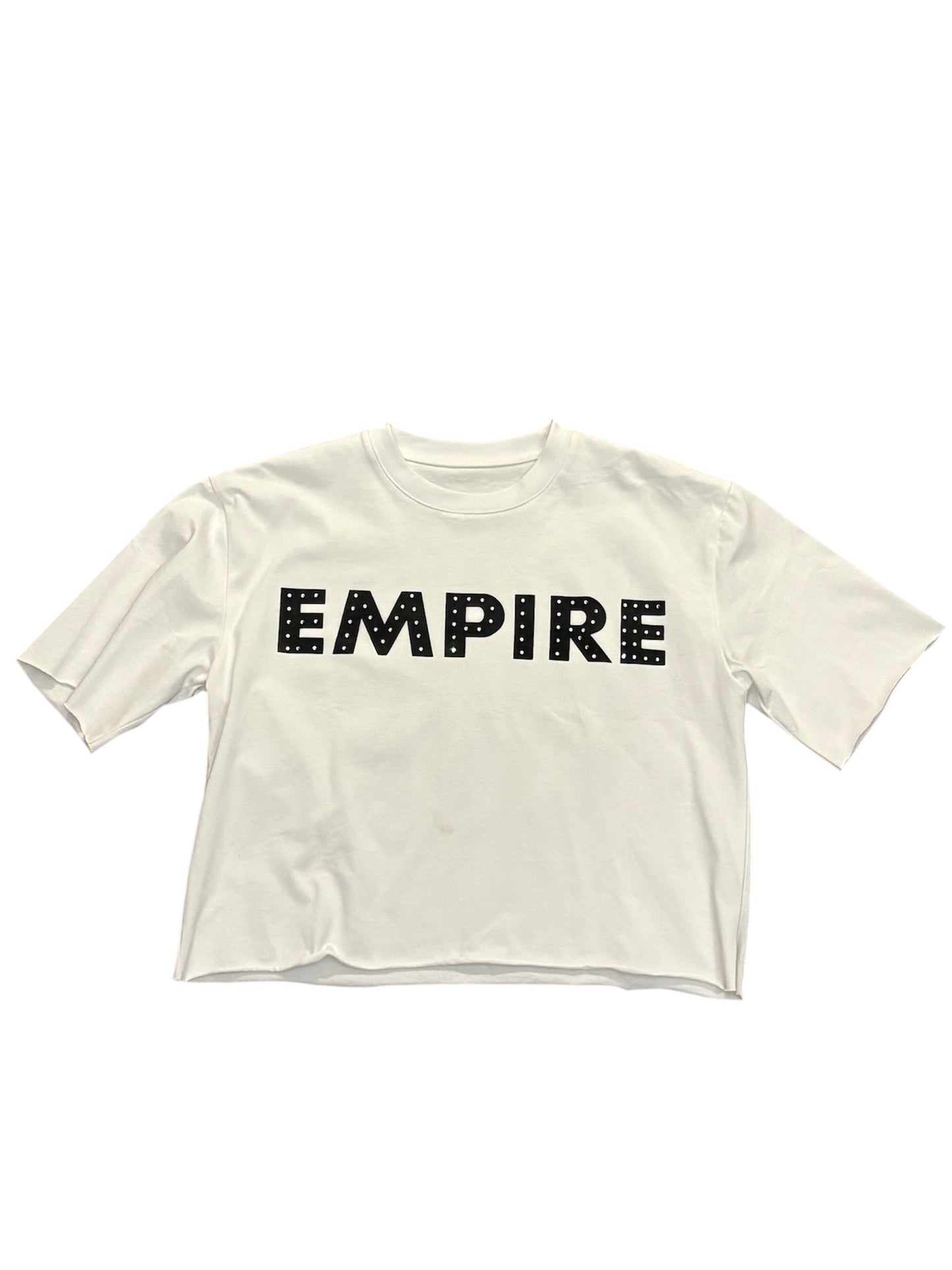 NUE RHINESTIONE EMPIRE TEE
